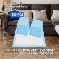 Pads d'entraînement durables Paws & Tails pour chiens et chats, réutilisables, imperméables, en nylon, poids personnalisé, pour les propriétaires d'animaux