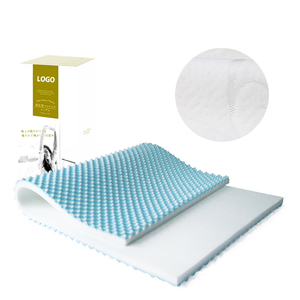Colchón de espuma viscoelástica con infusión de Gel de poliéster de alta calidad, almohadilla convertible de diseño contemporáneo para muebles de dormitorio para el hogar - Product Image 1