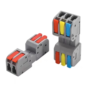 Bloque de Terminales de Cable a Cable 221-412 de Fábrica a Bajo Precio, 1 2 3 4 5 6 7 8 9 12 Pines, Reutilizable, 32A, Alta Corriente, Compacto - Product Image 3