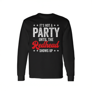 No es una fiesta hasta que el rubio llegue, camiseta de manga larga - Product Image 2