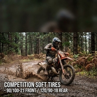 Moto tout-terrain à essence 4 temps 200-400CC, Dirtbike YBS300PRO, refroidissement par eau, >80 km/h, motocross, course hors route