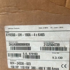 AYK550-UH-180A-4+K465 AYK550UH180A4K465 ความถี่ AYK550 ซีรีส์ 110KW 380-480V สามเฟสสำหรับ PLC - Product Image 5