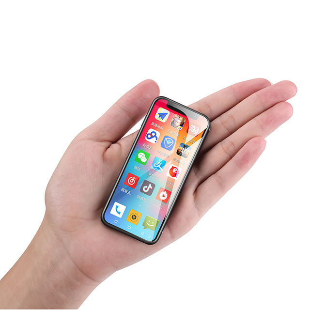Melrose 2019 Mini Smart Phone 4G Slim Design 3.4 Inch Quad Core Android 8.1 CDMA Cellular