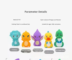 YD TOYS Marionnettes à doigts pour bébés, jouets dinosaures, animaux, jeux <span class=keywords><strong>de</strong></span> simulation, jouets <span class=keywords><strong>de</strong></span> maternelle, vente en gros, emballage en carton - Product Image 3