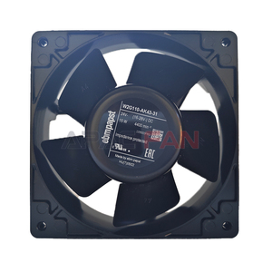 Ventilador axial EC ebm-papst W2G110-AK43-31 de 110 mm, compacto, de alta eficiencia, para refrigeración de gabinetes electrónicos, repuesto. - Product Image 2