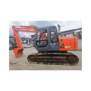 Original panted used 12ton hitachi zx120 ex120 crawler excavator with low working hour