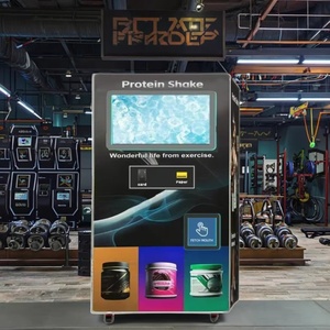 Distributeur automatique de milkshake à écran tactile pour salle de sport de boissons mélangées froides, de café et de protéines avec système de mélange indépendant - Product Image 2