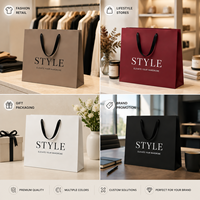 Sacs shopping en papier blanc en gros, imprimés sur mesure pour les boutiques de vêtements, les marques de cadeaux et les emballages haut de gamme.