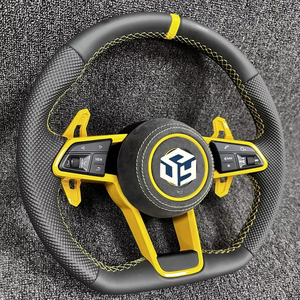 <span class=keywords><strong>Volante</strong></span> r-line para Volkswagen VW <span class=keywords><strong>Golf</strong></span> 8 MK8 R 5 6 7 MK5 MK6 MK7 Polo GTI Scirocco Jetta Passat CC B7 B8 - Product Image 1