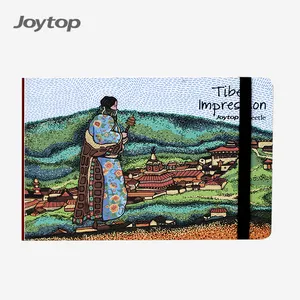 Joytop 8572 Wholesale Tibet A5 High Quality Limited Edition Impression Travel Hardcover Notebook For Gift