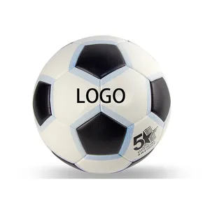 Ballon de football blanc vintage à liaison thémale équipement de football d'entraînement intérieur usa avec logo