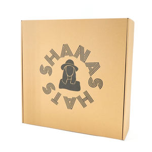 <span class=keywords><strong>Caja</strong></span> <span class=keywords><strong>para</strong></span> Sombrero Fedora de Ala Ancha, Nueva, con Impresión de Logotipo Personalizado, <span class=keywords><strong>Caja</strong></span> de Transporte Corrugada <span class=keywords><strong>para</strong></span> Sombrero de Vaquero - Product Image 3
