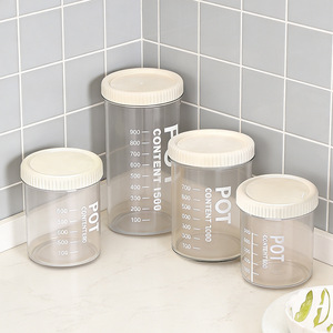 Airtight plastic <b>containers</b> for storing grains, cereals, dry goods, <b>snacks</b>, and tea. - Product Image 4