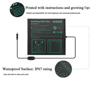 Invernadero 20 x 20, 12V, para Plantas Hidropónicas, Calefacción Eléctrica, Tapete Térmico para Semillas y Reptiles con Termostato - Product Image 4