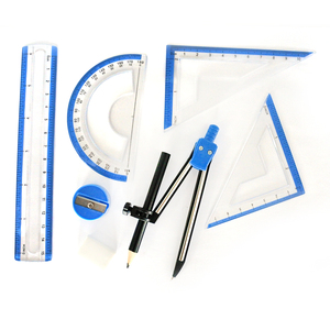 Bon marché boîte de géométrie ensemble de mathématiques - Product Image 3
