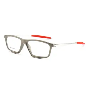 Gafas cuadradas Tr90 de alta calidad, anteojos deportivos con montura óptica