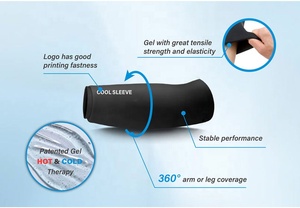CSI lengan lutut Kompresi Pria & Wanita, Pak terapi panas & dingin untuk pemain voli - Product Image 3