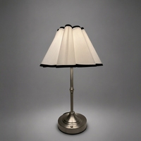 Lampe de table Senya-Pro Classic avec abat-jour en tissu, tactile, à intensité variable, rechargeable par USB, sans fil, lumière LED de nuit pour chambre à coucher, chevet, hôtel