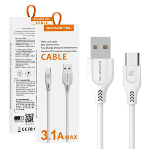 SOMOSTEL, el más vendido, Cable de carga rápida 3.1A, Cable TPE, <span class=keywords><strong>USB</strong></span>, <span class=keywords><strong>Tipo</strong></span> <span class=keywords><strong>C</strong></span>, Para Celular, Carga rápida para <span class=keywords><strong>iPhone</strong></span> 16 15 <span class=keywords><strong>14</strong></span> - Product Image 4