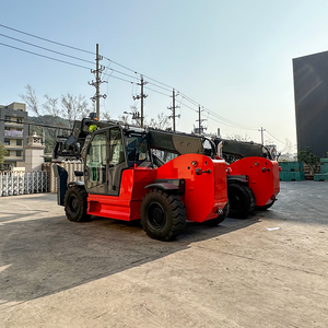 Secsun Frete Grátis Full Free 3 Stage Mastro Opcional 3.5 Ton 4t Empilhadeira telescópica para venda - Product Image 5