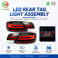 Conjunto de Luces Traseras LED 63217251957 63217251958 Compatible con BMW Serie 3 M3 E92 Coupé LCI 2008-2013, Lámpara Trasera Ahumada