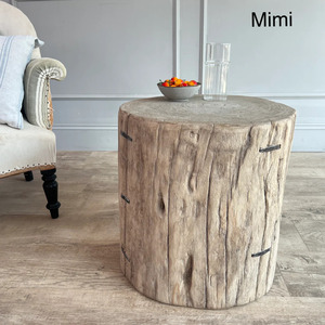 Table d'appoint en bois durable et multifonctionnelle, table de chevet en bois massif, mobilier moderne et minimaliste pour la chambre à coucher - Product Image 4