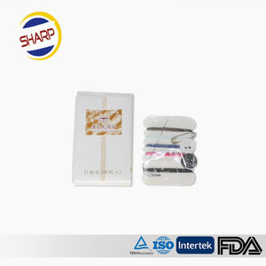 Kit de couture d'hôtel de luxe en gros de haute qualité pas cher fil d'aiguille bouton ensemble d'épingles Portable Mini voyage - Product Image 5