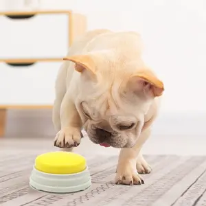 Neue Kollektionen für Ihr Hunde training Druckknopf Voice Recorder Button Sprechendes Spielzeug für Hunde