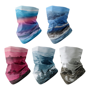 ผ้าคลุมคอแบบ <span class=keywords><strong>OEM</strong></span> ODM พิมพ์ลายโลโก้ตามสั่ง ผ้าคลุมศีรษะแบบพันรอบ ผ้าพันคอแบบยืดหยุ่นสำหรับปั่นจักรยาน เดินป่า ตกปลา - Product Image 5