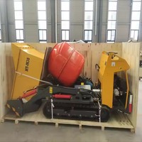 900kg Mini Crawler Dumper Truck Roues à chenilles 1 an de garantie Core Inclut Pompe Moteur Engrenage Roulement Boîte de vitesses PLC