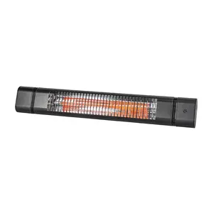 Patio Infrared Heater Outdoor Heater Infrared Carbon Fiber Tube Heater With Remote Control 2000W Fast Heating For Patio Garage Backyard