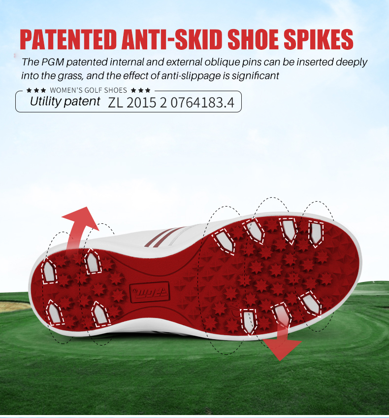 Picture of PGM XZ158 Waterproof Anti-Slip Women's Shoes Auto Lacing shoes-企业官网