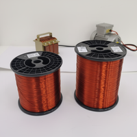 Huaerda Exportation directe RoHS 155 ℃   Fil émaillé anti-âge PEWF 1,35 mm pour moteurs de ventilateurs extérieurs de pompes à chaleur à air