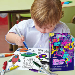 Marqueurs d'art métalliques <span class=keywords><strong>pour</strong></span> <span class=keywords><strong>verre</strong></span> KHY en gros, effaçables à l'eau, encre noire/rouge/bleue <span class=keywords><strong>pour</strong></span> le dessin, marqueur <span class=keywords><strong>pour</strong></span> tableau blanc, modèle coloré - Product Image 6