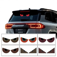 Lumière décorative intelligente pour fenêtre de voiture USB, yeux de démon, écran souple ultra-fin, flexible, 12V OLIVER Fit