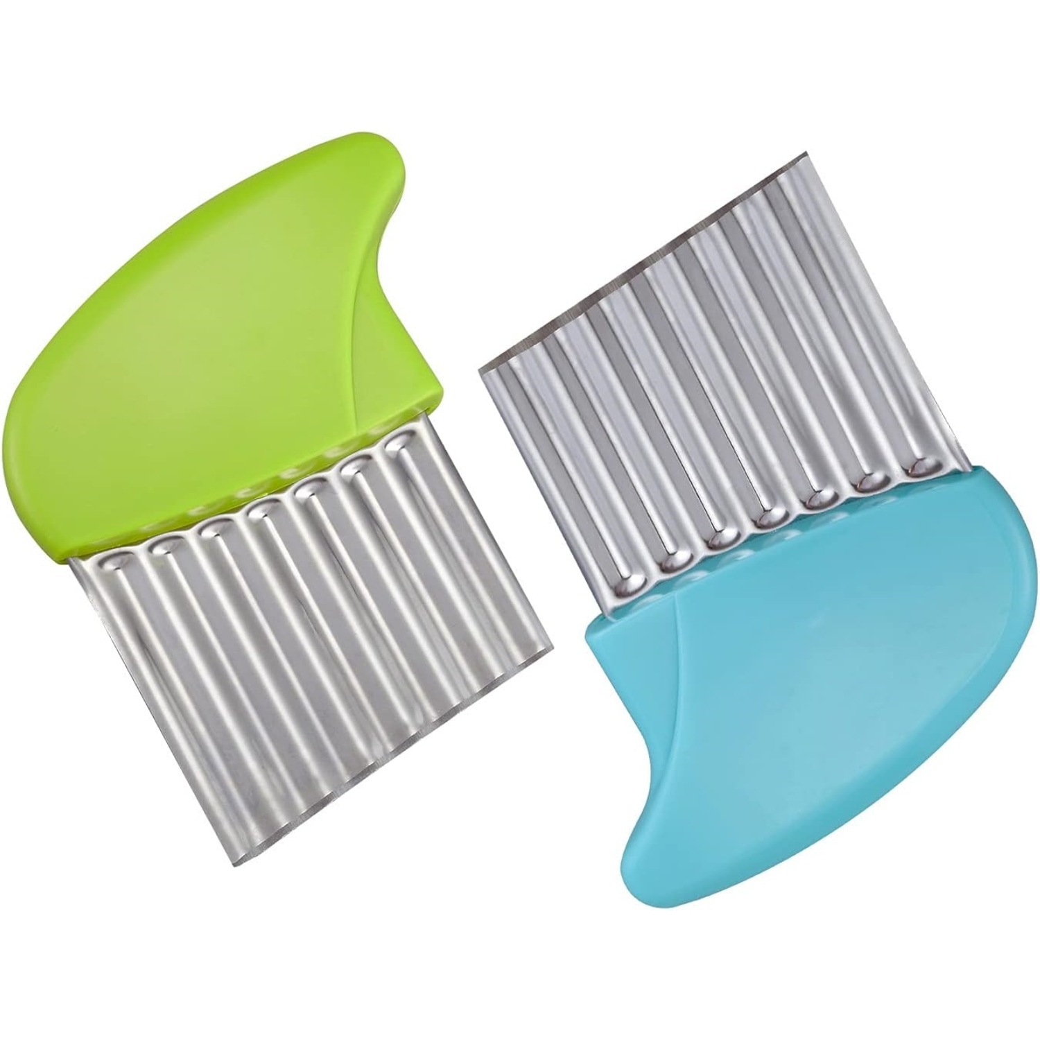 Light blue-pointed-tail potato cutter