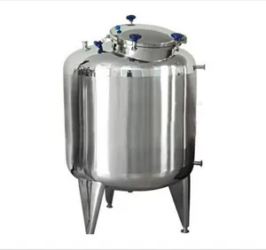 High Quality Stainless Steel Storage Tank Water Essential Oil Liquid Chemical Storage Tank