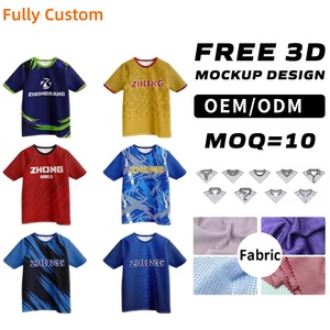 Sublimasi Maglie Da Calcio 100% poliester Camisas De Futebol kustom Logo Jersey sepak bola - Product Image 1