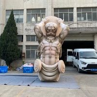 Statue gonflable géante du dieu grec Atlas, taille personnalisée, pour événements festifs