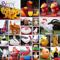 Ballon gonflable personnalisé en forme de coq, mascotte de poulet gonflable géante pour la promotion publicitaire