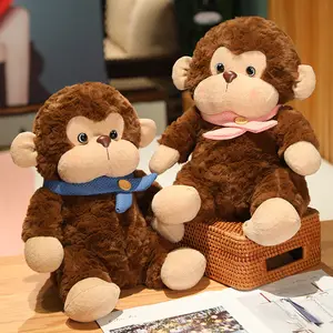 Desain baru kartun orangutan mainan boneka mewah mainan hewan