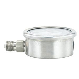 Double-An YN60 alta pressão manômetro aço inoxidável completo à prova de choque glicerina óleo líquido preenchido <span class=keywords><strong>Bourdon</strong></span> tubo manômetro - Product Image 3