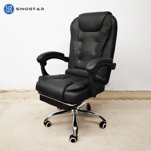 Thoải mái Ergonomic cao trở lại ghế văn phòng da với thiết kế hiện đại và chỗ để chân cho hội thảo sử dụng - Product Image 1