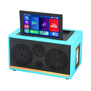 Machine <span class=keywords><strong>de</strong></span> karaoké tout-en-un intelligente Android 11.0 avec double woofer <span class=keywords><strong>de</strong></span> 6,5 pouces, 1 Go <span class=keywords><strong>de</strong></span> RAM, 16 Go <span class=keywords><strong>de</strong></span> stockage, synchronisation des paroles et prise en charge <span class=keywords><strong>de</strong></span> plusieurs applications, <span class=keywords><strong>prix</strong></span> d'usine - Product Image 4