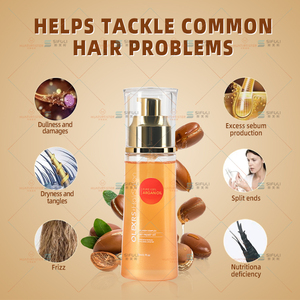 Nouveau produit : Ensemble <span class=keywords><strong>shampoing</strong></span> et après-<span class=keywords><strong>shampoing</strong></span> <span class=keywords><strong>réparateur</strong></span> au complexe de collagène et à l'huile d'argan, <span class=keywords><strong>shampoing</strong></span> nourrissant pour cheveux abîmés - Product Image 5