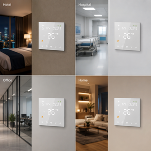 <span class=keywords><strong>Thermostat</strong></span> <span class=keywords><strong>intelligent</strong></span> WiFi AC 90-240V, pour contrôler l'eau, <span class=keywords><strong>Thermostat</strong></span> numérique <span class=keywords><strong>intelligent</strong></span> Programmable, 7 jours d'autonomie - Product Image 3