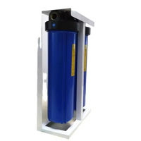 Système de filtration d'eau par osmose inverse HE DE LONG 20 pouces à 3 étapes avec réservoir sous pression |   Filtre à eau à 20 cartouches 500L/heure certifié NSF