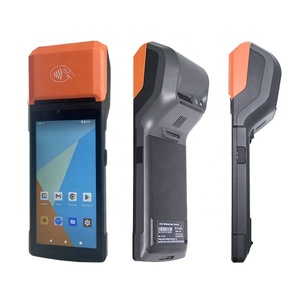 Điện thoại di động mới nhất Android <span class=keywords><strong>POS</strong></span> cầm Tay <span class=keywords><strong>POS</strong></span> thiết bị đầu cuối với 4 gam wifi màu xanh răng máy quét mã vạch <span class=keywords><strong>POS</strong></span> thiết bị đầu cuối hệ thống - Product Image 1