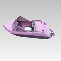 Jet-boat en aluminium pour un seul passager, pour les loisirs nautiques, fabrication personnalisée OEM ODM, robuste et léger