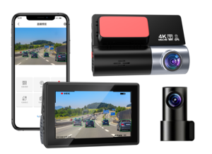 Caméra embarquée double 4K SONY avant et arrière 2K GPS WIFI ADAS Écran IPS 3 pouces Vision nocturne Enregistrement en boucle Application gratuite <span class=keywords><strong>Enregistreur</strong></span> vidéo - Product Image 5